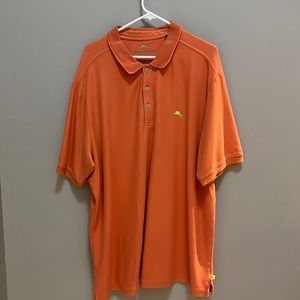 Tommy Bahama Islandzone Orange Polo Size 2XT